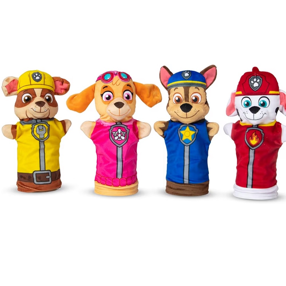 Melissa and Doug Paw patrol puppets